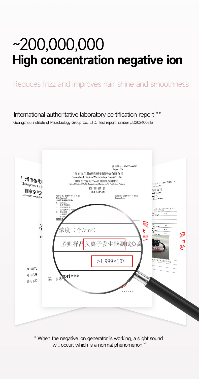 KD380KP  Negative ion straightening comb