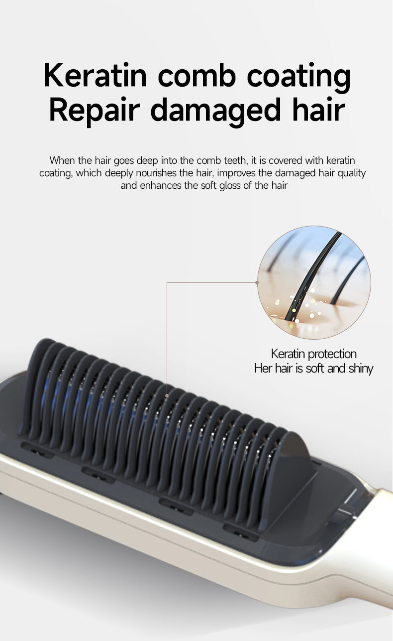 KD380KP  Negative ion straightening comb