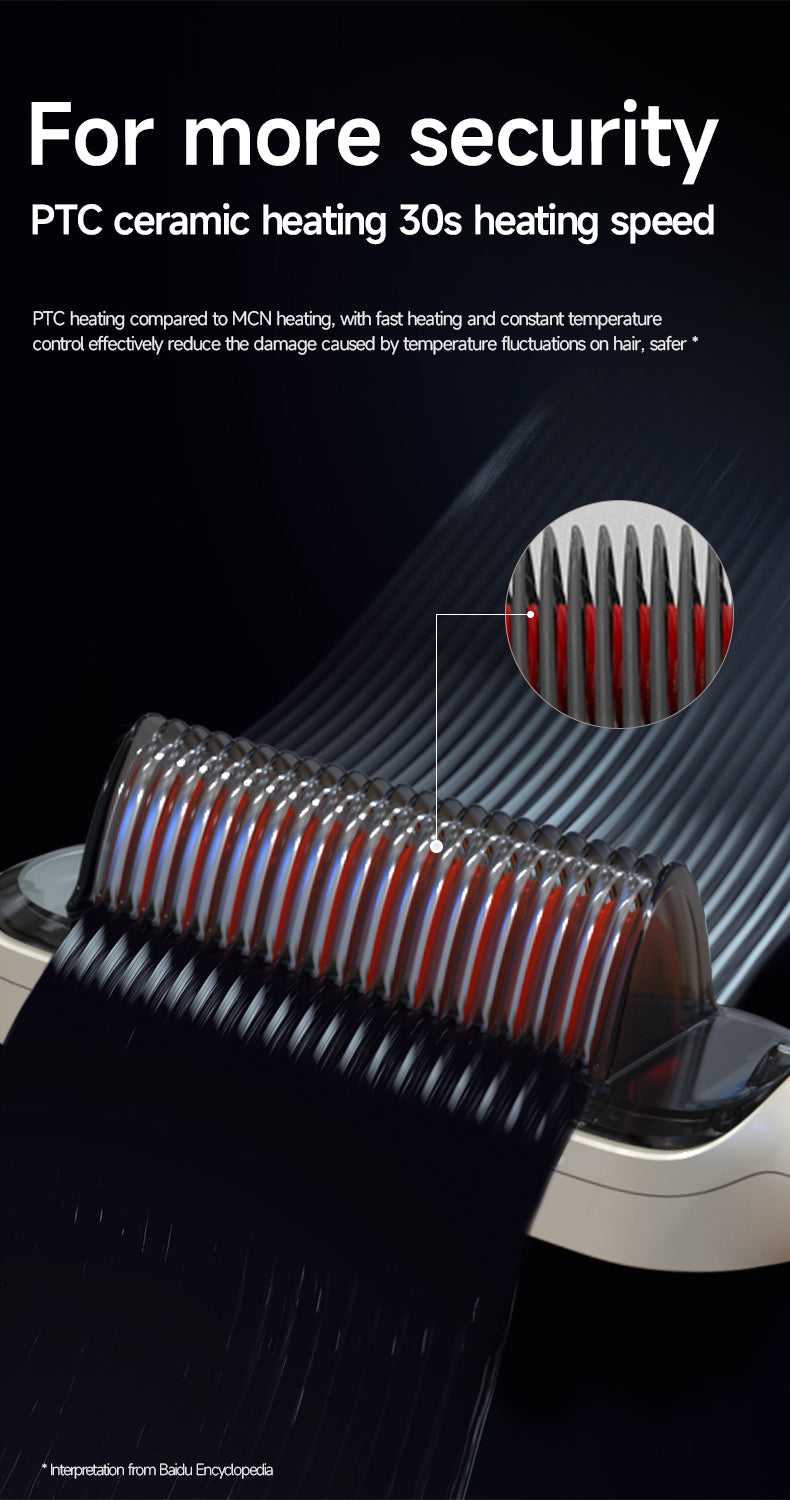 KD380KP  Negative ion straightening comb