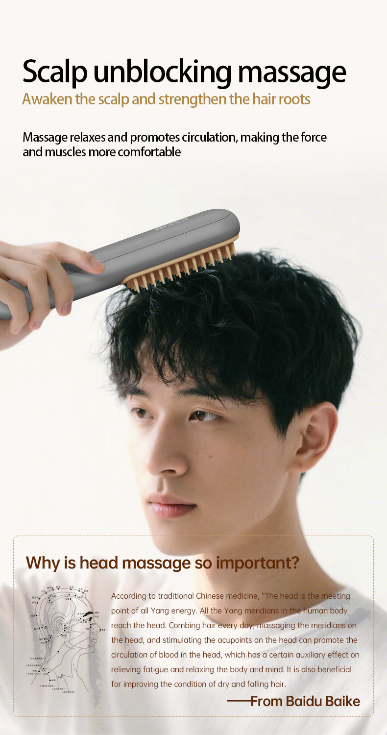 KD3805 Thermal energy hair care comb