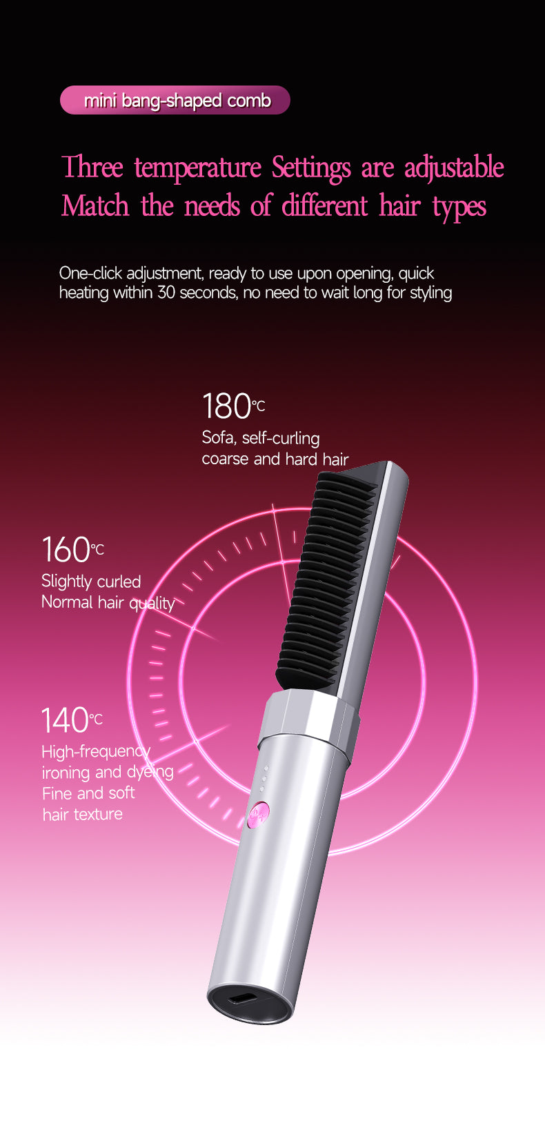 K6 Portable Bang Brush