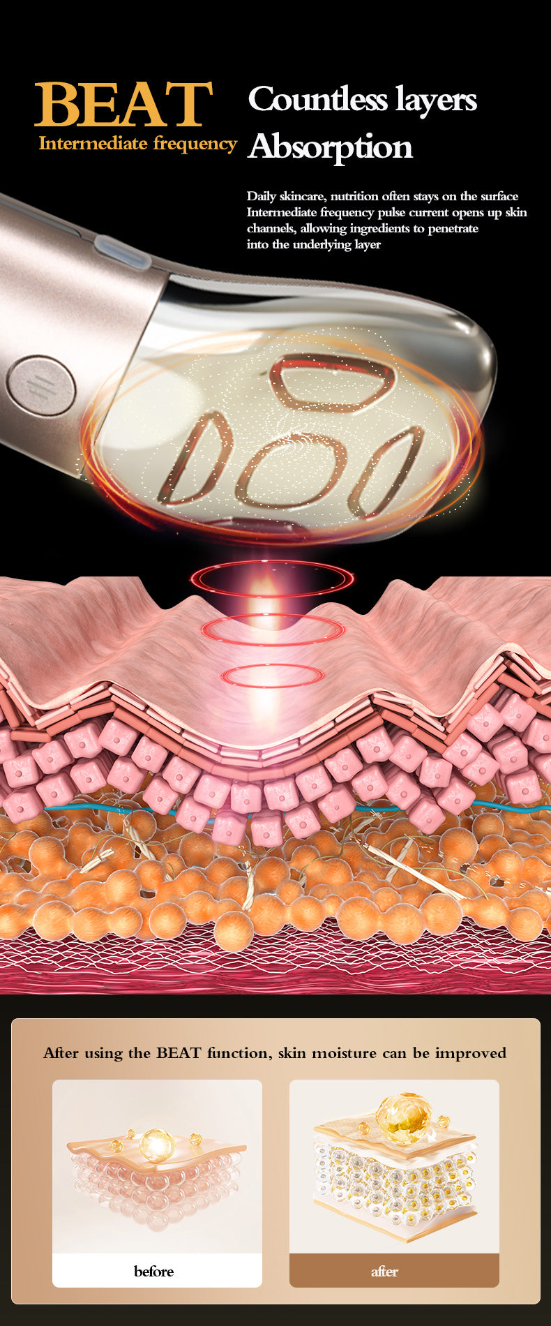 KD8086 Multi-Functional Beauty Instrument