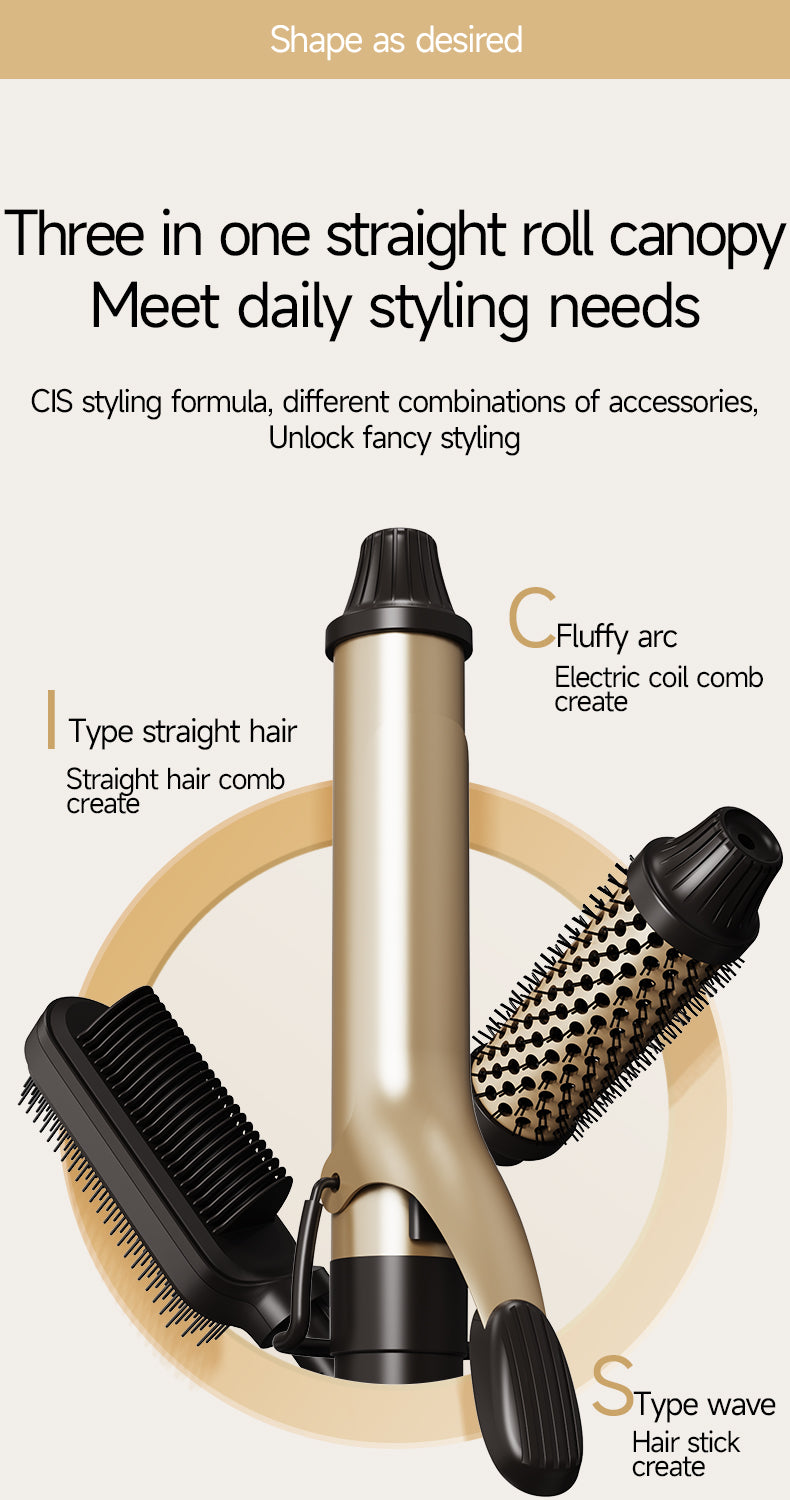 KD331 Three-in-one hair styling tools