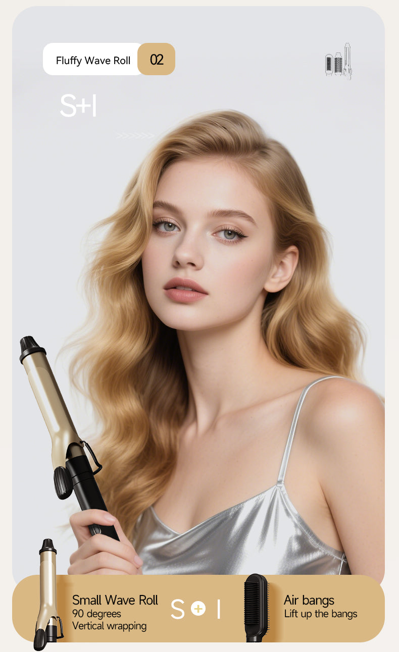 KD331 Three-in-one hair styling tools