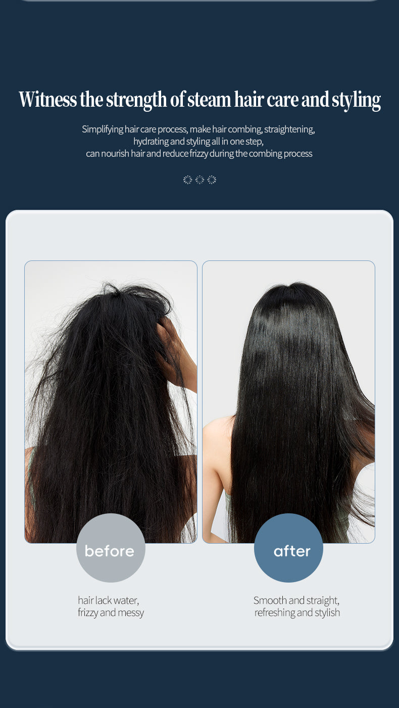 KD880 Steam straightening brush