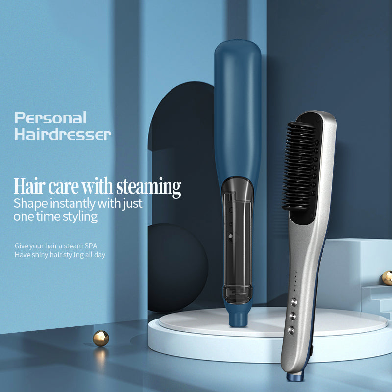 KD880 Steam straightening brush