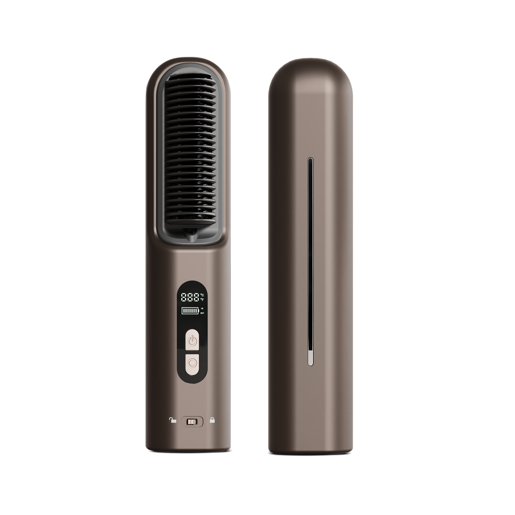 KD3820A Rechargeable Hair Straightening Brush