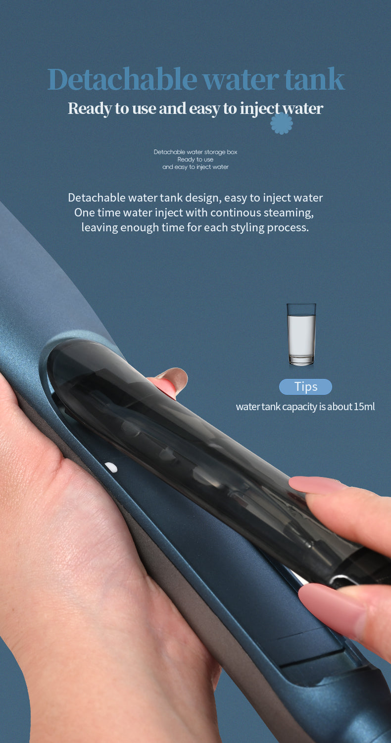 KD880 Steam straightening brush