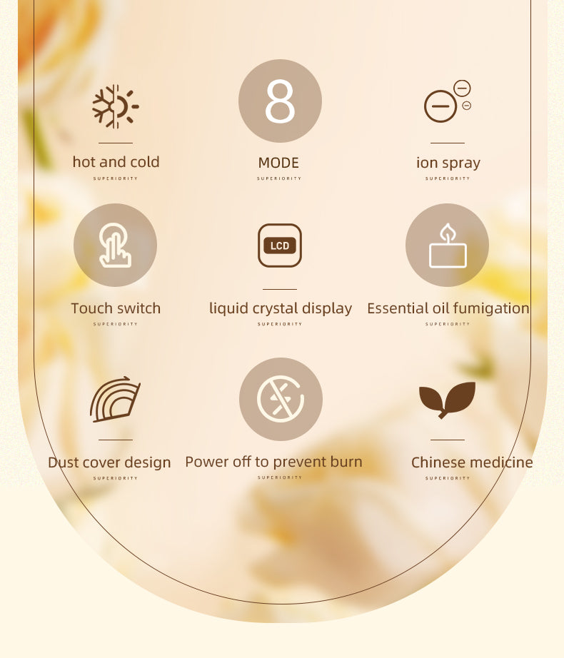 KD2310 Eight-function facial steaming spray