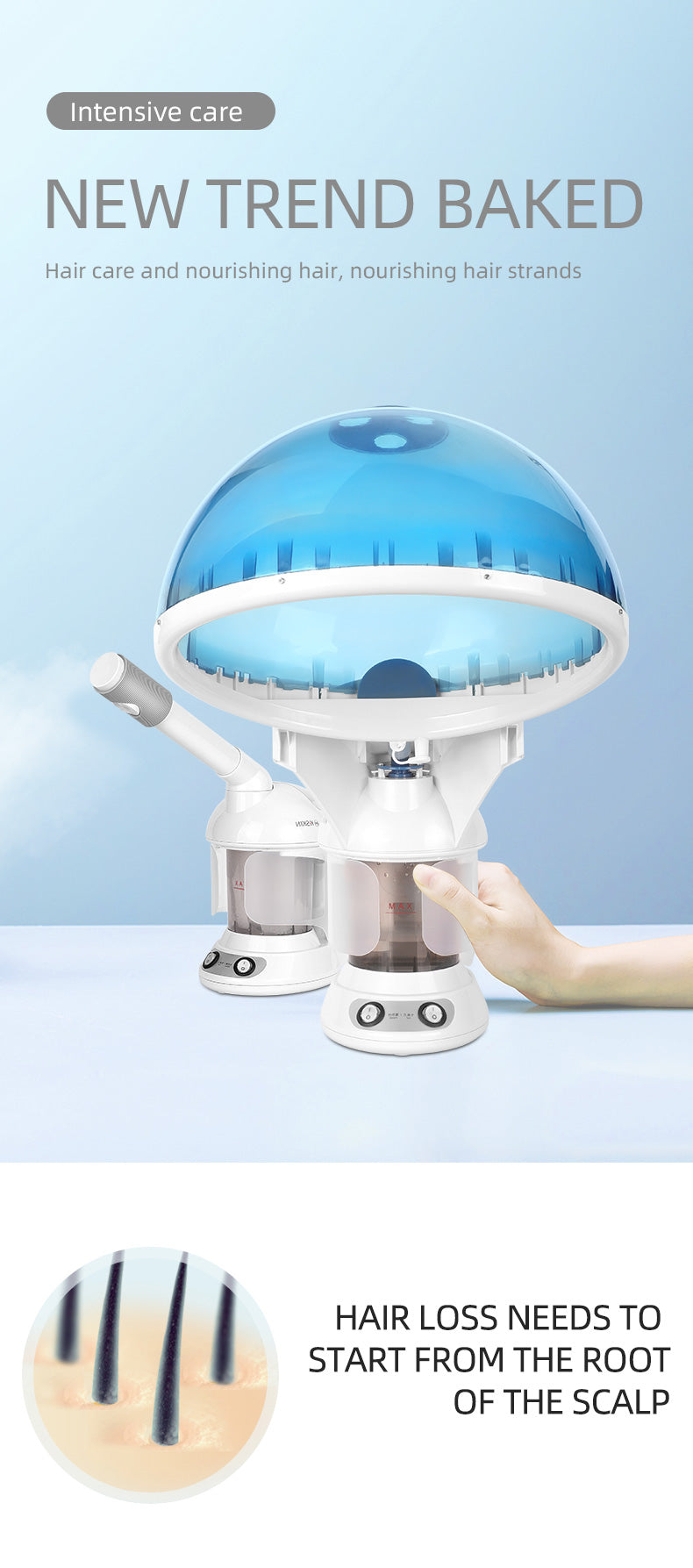 KD2328A Steam Spray Oil Frying Machine
