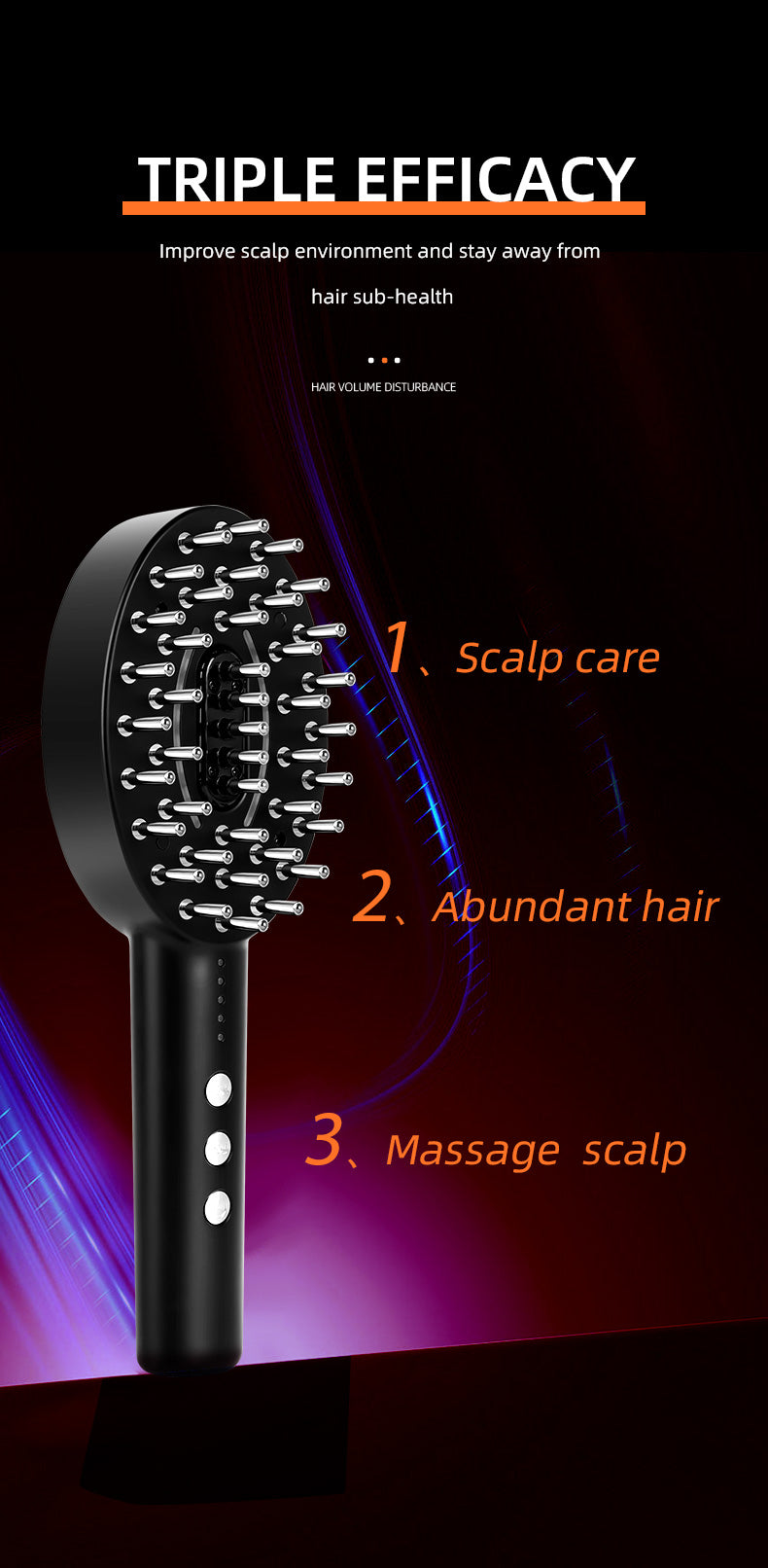 KD3802 Massage comb