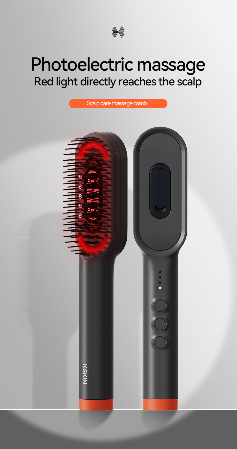KD3806C Color Light Massage Comb