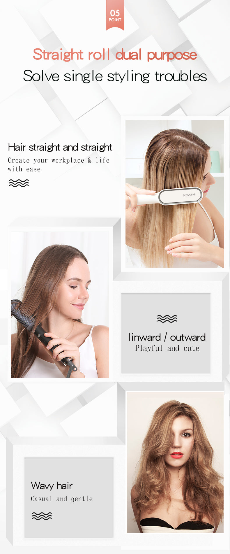 KD380 Classic straightening comb