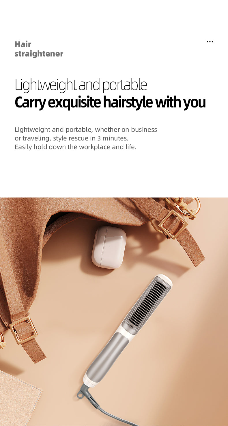 KD388 First-generation hair straightening brush